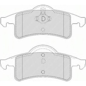Acquista Kit pastiglie freni da FERODO FSL1524 a buon mercato per soli 61,66 €