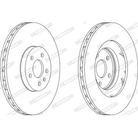 Acquista Disco freno da FERODO DDF1506 a buon mercato per soli 111,15 €
