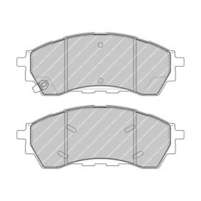 Acquista Kit pastiglie freni da FERODO FSL1693 a buon mercato per soli 38,64 €