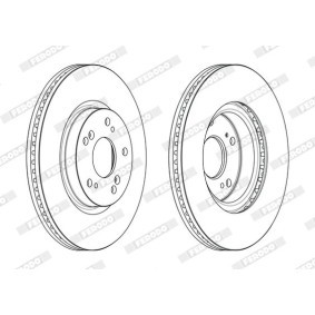 Acquista Disco freno da FERODO DDF535-1 a buon mercato per soli 30,48 €