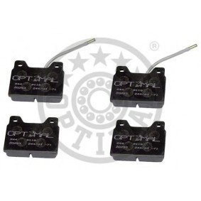 Comprar Juego de pastillas de freno de OPTIMAL 9118 a bajo precio de 22,10 €