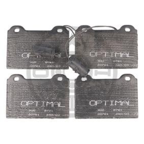 Acquista Kit pastiglie freni da OPTIMAL 9248 a buon mercato per soli 25,93 €