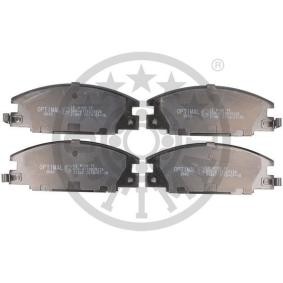 Acquista Kit pastiglie freni da OPTIMAL 9642 a buon mercato per soli 21,68 €