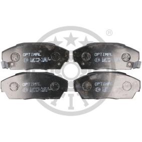 Acquista Kit pastiglie freni da OPTIMAL 9652 a buon mercato per soli 25,60 €