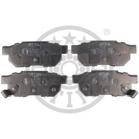Acquista Kit pastiglie freni da OPTIMAL 9672 a buon mercato per soli 18,87 €