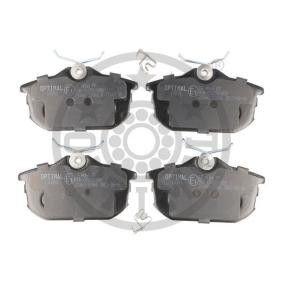 Comprar Juego de pastillas de freno de OPTIMAL 10093 a bajo precio de 19,49 €