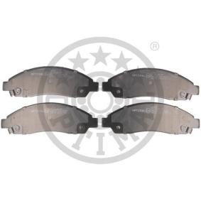Acquista Kit pastiglie freni da OPTIMAL 12344 a buon mercato per soli 18,16 €