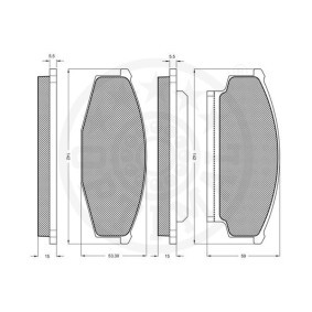 Achetez des Kit de réparation, corps de l'essieu OPTIMAL F8-5855 à prix pour 25,05 €