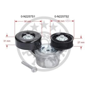 Compre Tensor de correia, correia trapezoidal estriada da OPTIMAL 0-N2257 a um preço baixo por 223,90 €
