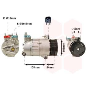Acquista Compressore aria condizionata da VAN WEZEL 1800K478 a buon mercato per soli 459,58 €