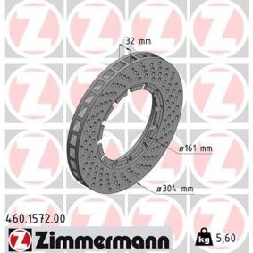 Bremsscheibe 460.1572.00 von ZIMMERMANN günstig für 207,16 € online kaufen