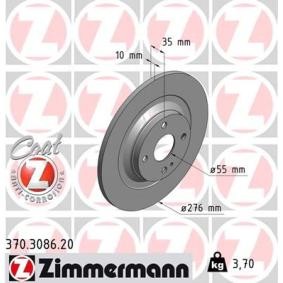 Bremsscheibe für MAZDA von ZIMMERMANN