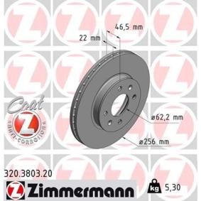 Bremsscheibe für HYUNDAI von ZIMMERMANN