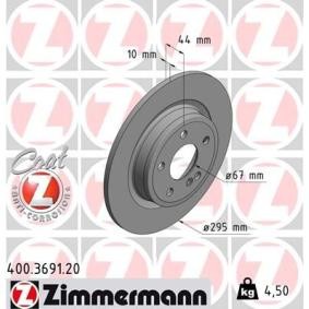 Bremsscheibe 400.3691.20 für QX30 I (H15E) für 47,89 CHF