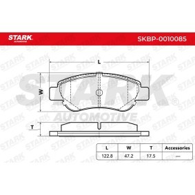 Acquista Kit pastiglie freni da STARK SKBP-0010085 a buon mercato per soli 20,76 €