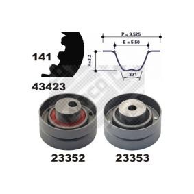 Acquista Kit cinghia di distribuzione da MAPCO 23423 a buon mercato per soli 82,37 €