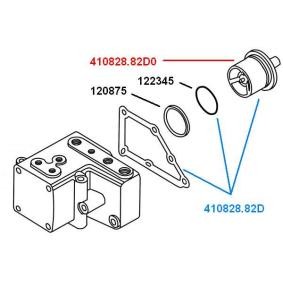 Kühlwasserthermostat 410828.82D für RENAULT TRUCKS