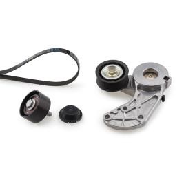 Achetez des Jeu de courroies trapézoïdales à nervures GATES K017DPK2074 à prix pour 89,75 €
