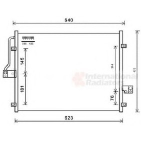 Compre Condensador, ar condicionado da VAN WEZEL 81005132 a um preço baixo por 395,86 €
