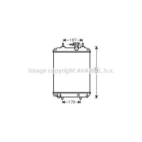 Achetez des Radiateur du moteur PRASCO DUA2066 à prix pour 98,21 €