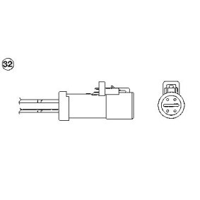 Achetez des Sonde lambda NGK 7982 à prix pour 106,59 €