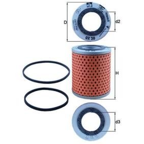 Ölfilter für MG von MAHLE ORIGINAL