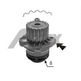 Achetez des Pompe à eau AIRTEX 1998 à prix pour 54,71 €