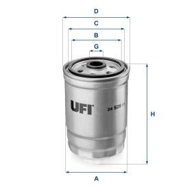 Compre Filtro de combustível da UFI 24.528.01 a um preço baixo por 36,10 €
