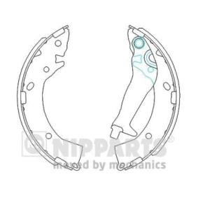 Acquista Kit ganasce freni da NIPPARTS J3500524 a buon mercato per soli 43,33 €