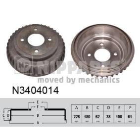 Comprar Tambor de freno de NIPPARTS N3404014 a bajo precio de 205,99 €