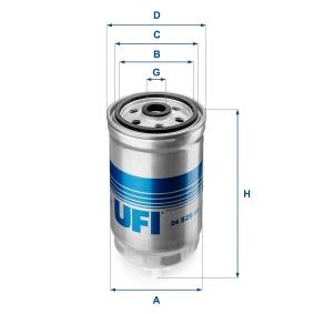 Compre Filtro de combustível da UFI 24.529.00 a um preço baixo por 30,19 €