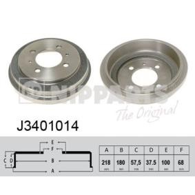 Comprar Tambor de freno de NIPPARTS J3401014 a bajo precio de 40,10 €