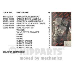 Dichtungssatz, Zylinderkopf J1242188 für TOYOTA