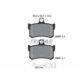 Acquista Kit pastiglie freni da TEXTAR 2008701 a buon mercato per soli 38,20 €