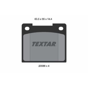 Acquista Kit pastiglie freni da TEXTAR 2008802 a buon mercato per soli 29,15 €