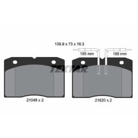 Acquista Kit pastiglie freni da TEXTAR 2104801 a buon mercato per soli 50,16 €