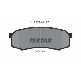 Bremsbeläge von TEXTAR