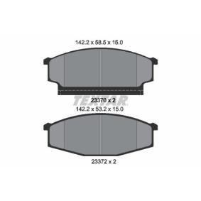 Acquista Kit pastiglie freni da TEXTAR 2337001 a buon mercato per soli 62,22 €