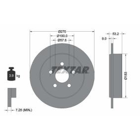 Bremsscheiben von TEXTAR für SEBRING Coupe (JR) günstig online kaufen