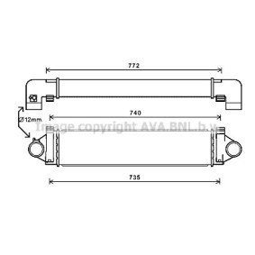 Köp Intercooler av PRASCO AUA4218 till det låga priset 2382,22 kr