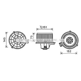 Gebläsemotor KA8219