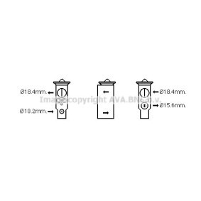 Acquista Valvola espansione climatizzatore da PRASCO MZ1256 a buon mercato per soli 46,82 €