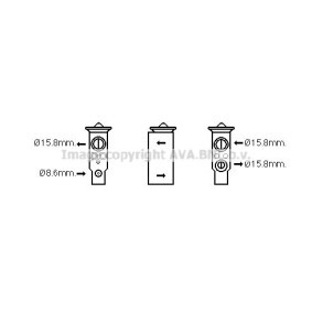 Acquista Valvola espansione climatizzatore da PRASCO MZ1257 a buon mercato per soli 49,44 €