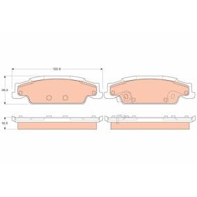 Compre Pastilhas de travão da TRW GDB4453 a um preço baixo por 36,27 €