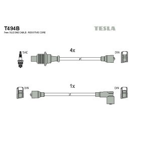 Zündleitungssatz für PEUGEOT von TESLA