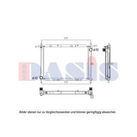 Achetez des Radiateur du moteur AKS DASIS 070168N à prix pour 74,79 €