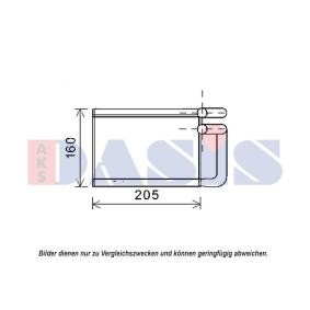 Wärmetauscher, Innenraumheizung 519019N