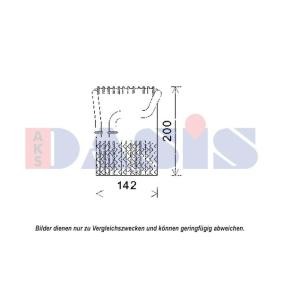 Verdampfer, Klimaanlage 820353N