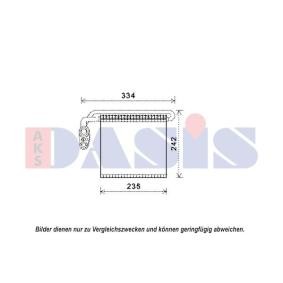 Verdampfer, Klimaanlage 820358N