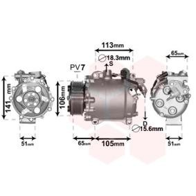 Acquista Compressore aria condizionata da VAN WEZEL 2500K263 a buon mercato per soli 348,02 €